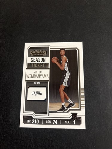 Victor Wembanyama [Mojo] #11 2023 Panini Contenders card