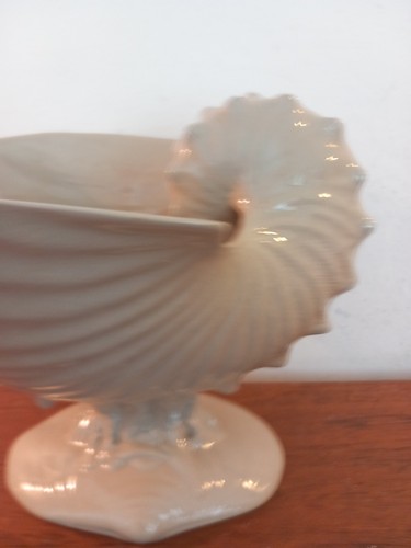 Wedgwood Nautilius Muschelterrine Herzstück Kompott braun Drabware Porzellan - Bild 16 von 24