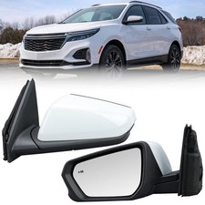Driver Side Mirror Compatible with 2018-2024 Chevy Equinox GMC Terrain with H...