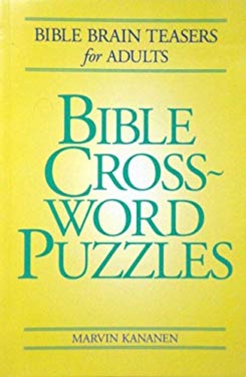 Bible Crossword Puzzles: Bible Brain Teasers for Adults Marvin KaFree US Delivery | ISBN:0824102401
