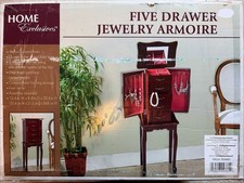 Five-Drawer Jewelry Armoire