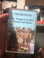 NEW The Beatles Sgt Pepper's Lonely Hearts Club Band Cassette Tape Sealed