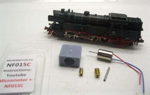 Micromotor.eu NF015C Fleischmann BR 65 Coreless Motor Conversion Kit