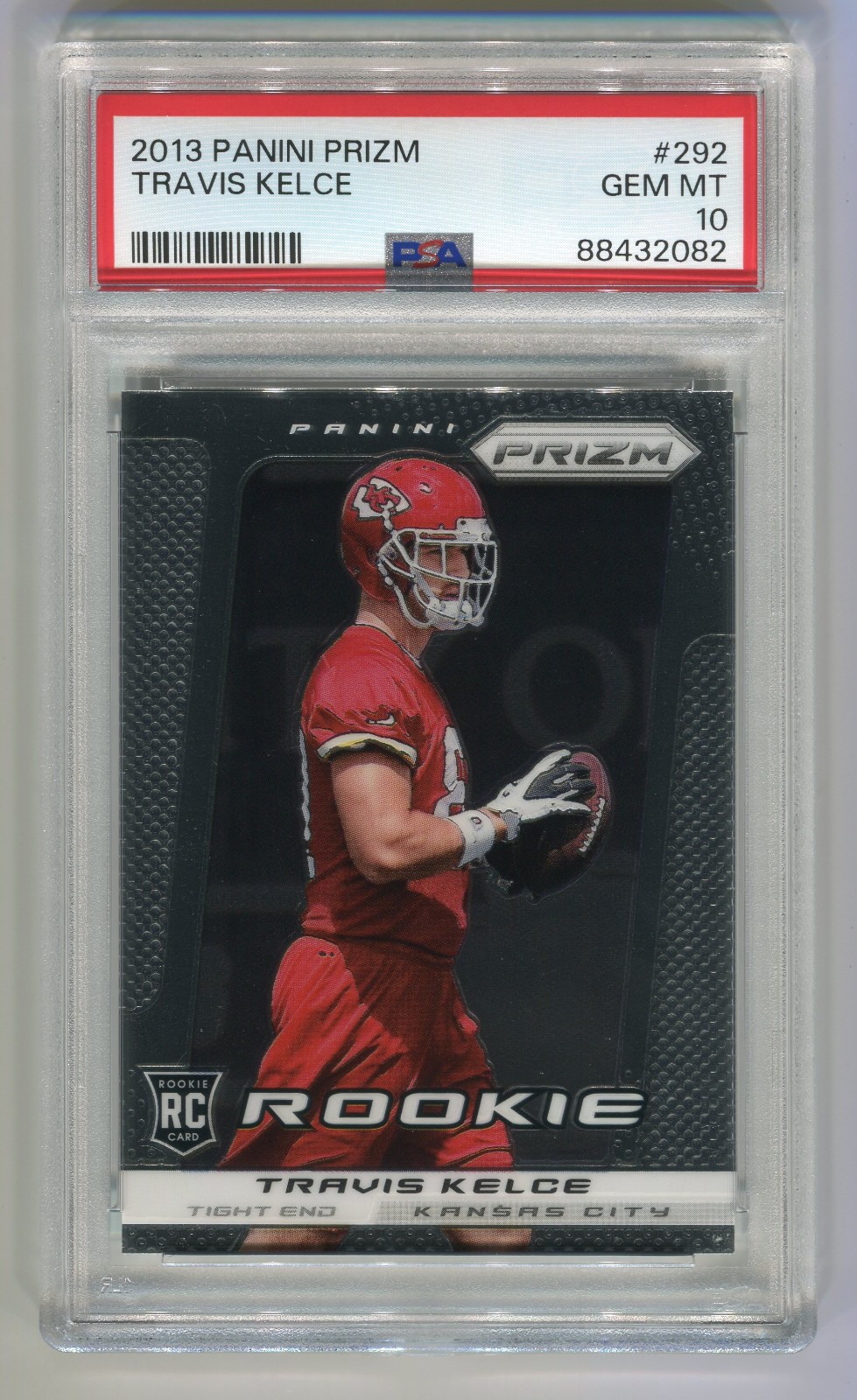 TRAVIS KELCE 2013 Prizm #292 RC ROOKIE PSA 10 Kansas City Chiefs