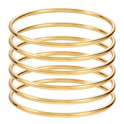 Sterling Silver Bangle Bracelets for Women,Fashion Jewelry Simple Adjustable 925