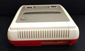 Nintendo Super Famicom SNES SFC Console Custom Painted  Red Japan [Maintained]