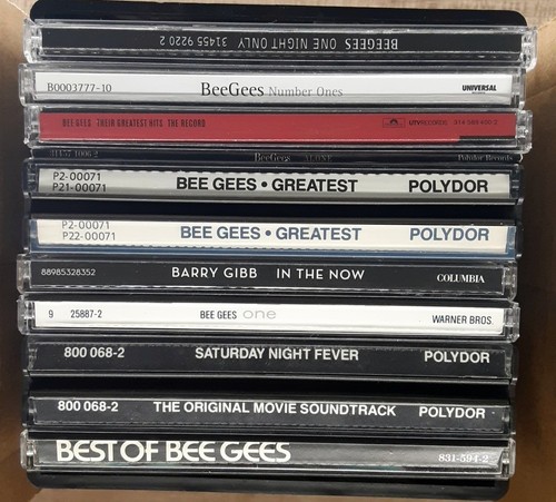 Bee Gees CD lot x 9 One Night Only Alone One The Record Saturday Night Fever - Picture 3 of 3