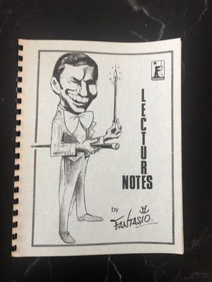 Rare Vintage Magic Book - Lecture Notes By Fantasio