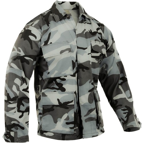 Government Contractor Poly Cotton Twill BDU Shirt, Made in the USA - Picture 8 of 9