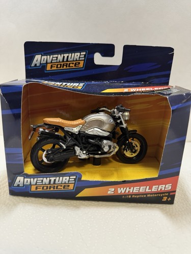 2022 Adventure Force BMW Replica Motorcycle 1:18 2 Wheelers Totalmente nuevo