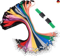 Segus SchlüSselband Mit Karabiner, Lanyard Mit Sicherheitsverschluss 50 StüCk, S