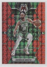 2022-23 Panini Mosaic Red Mosaic Prizm Derrick White #122 14mf