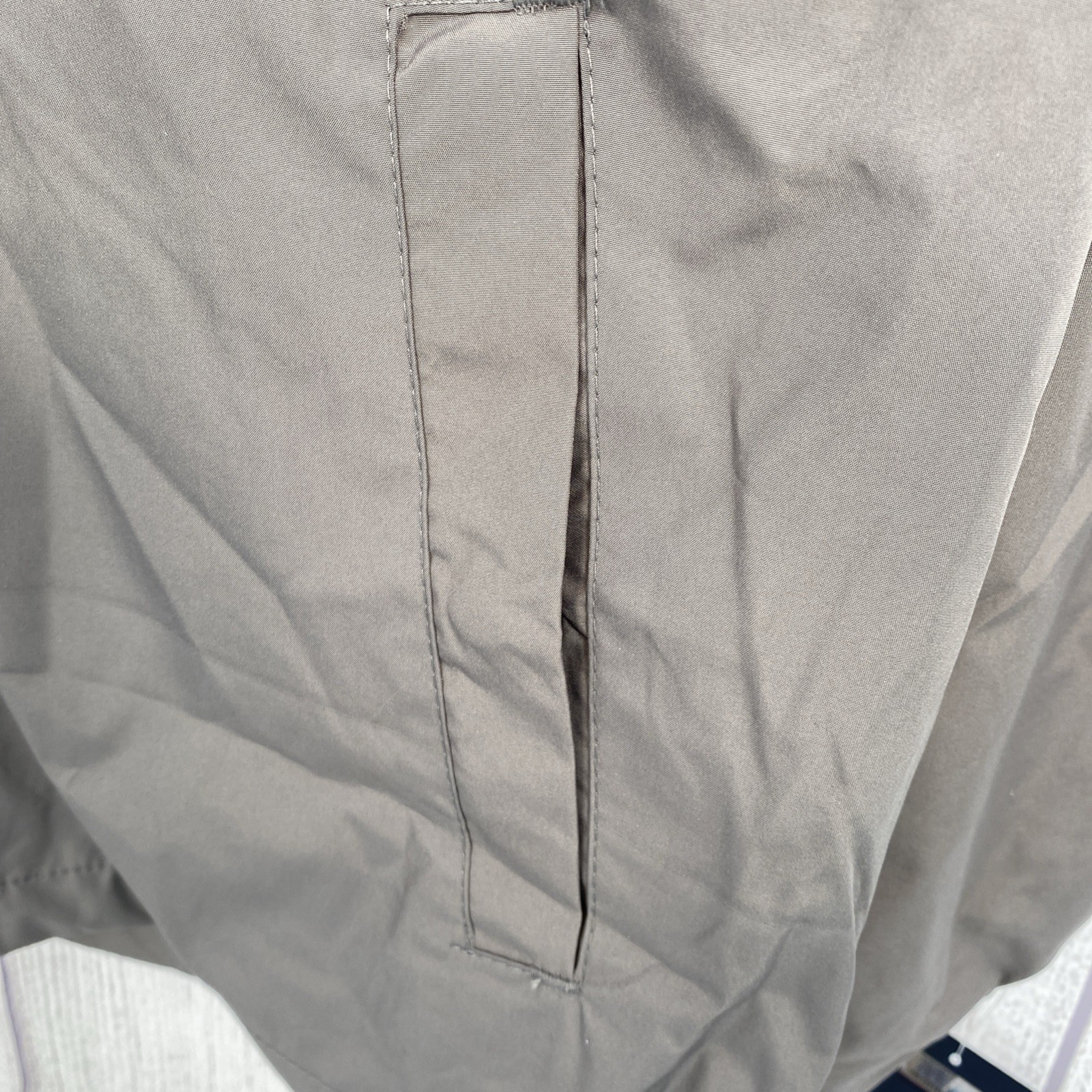 US Polo Assn Jacket Mens XXL Castle Rock Gray Windbreaker Coat Rain Resistent thumbnail 4