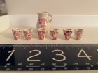 Antique Doll House wine cup and pitcher set — photo 1