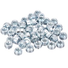 50 x Self -Clinching Nuts 1/4-20" x 0.22" Carbon Steel with Plating Rivet Nut