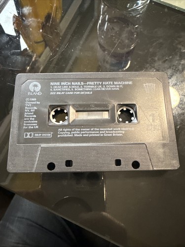 Nine Inch Nails - Pretty Hate Machine - UK Cassette ICT9973 - Island 1989 - Picture 5 of 5