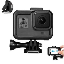 Black Frame Mount Protector Housing Case Cover Accessories Fits GoPro Hero 5 6 7