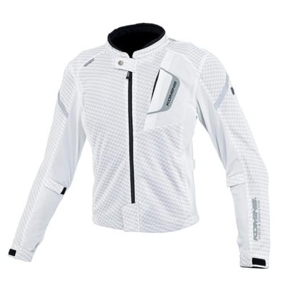 Komine JK-1283 Protect Full Mesh Jacke für Motorräder Frühling/Sommer CE