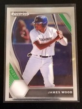 2021 Panini Prizm Draft Picks James Wood Silver PDP62  San Diego Padres