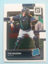 2022 Panini Donruss Optic Rated Rookie - Cal Raleigh - RC Seattle Mariners
