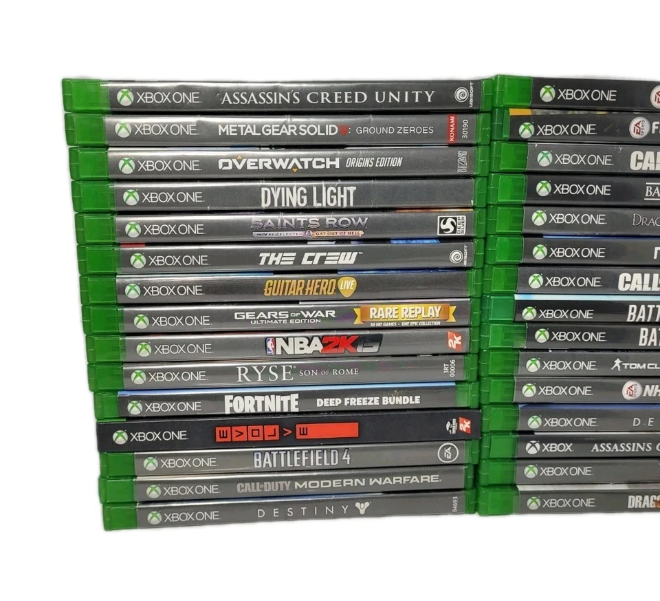 Lot Of 30 Assorted Microsoft Xbox One Original Video Games Assorted 30 Units - Image 2 of 4