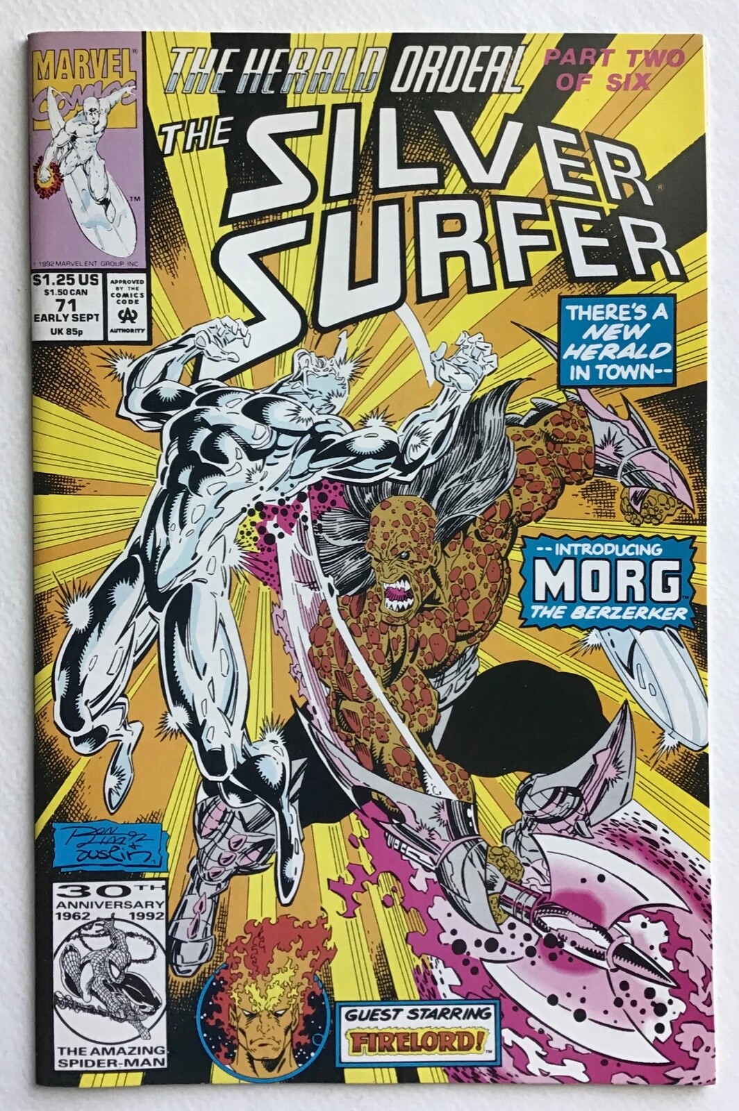 Silver Surfer 71 Morg  VF/NM  Will Combine Shipping 