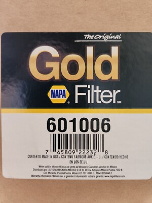 *NIB* Napa Gold 601006 Fuel Filter - H/D Truck | eBay