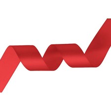 10 Metres - Double Sided Satin Ribbon - 3mm 6mm 10mm 15mm 23mm 25mm Widths