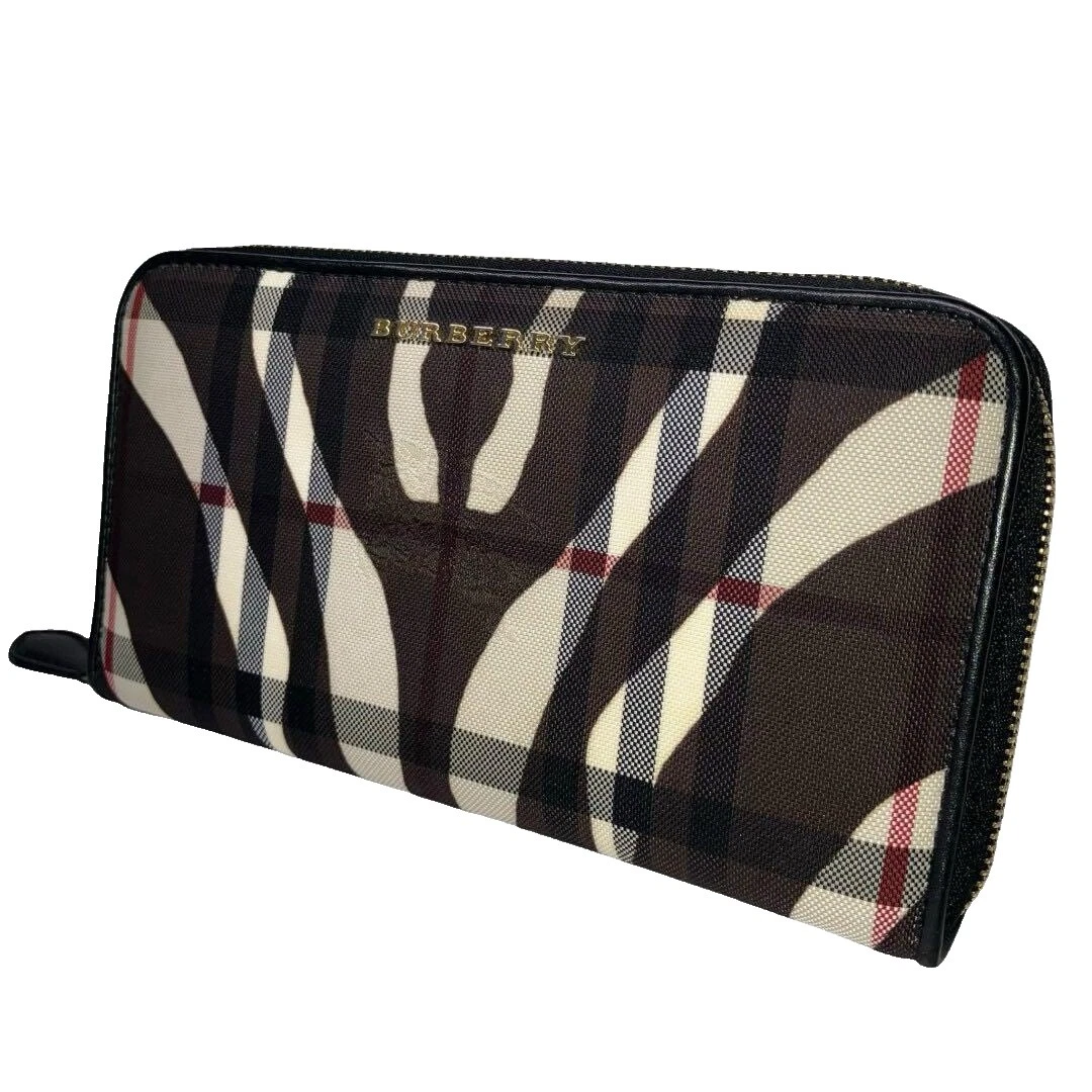 Burberry Leather Black Wallets for Women