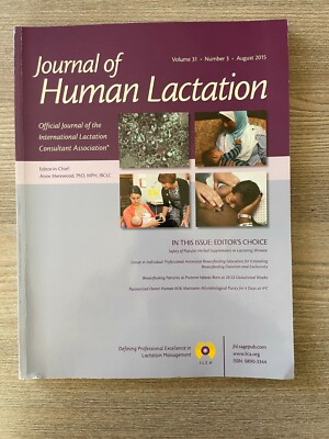 Journal of Human Lactation Band 31 Ausgabe 3 August 2015