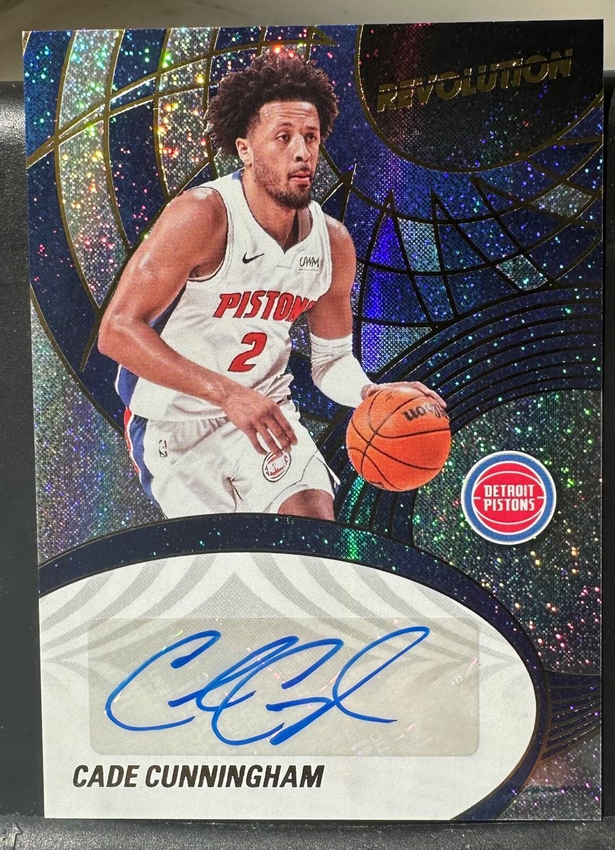 2024-25 Panini Revolution - Autographs Cade Cunningham #AU