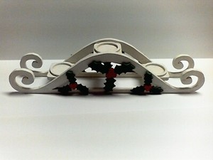 WOODEN CANDLE HOLDER