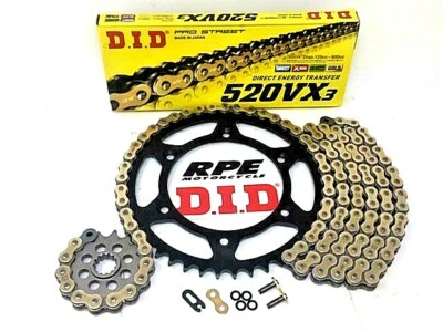 2000-2024 Suzuki DRZ400S DRZ400 DID VX3 520 X-Ring Chain and