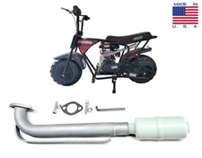 Exhaust Muffler, Coleman RB100, Realtree RT100, Mega moto MM-B105-RB, MM-B80-RT