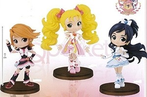 Precure Maxheart Q Posket Petit 3 Set Figure Black White Shiny Luminous Tracking Ebay