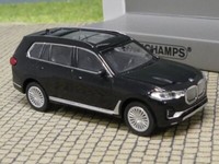 1/87 Minichamps Bmw X7 2019 Black 870 029302