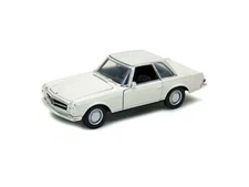1963 Mercedes Benz 230SL Coupe - Cream "NEX Models" 1:24 Scale - Welly 24093CRM~