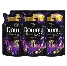 3x Downy fabric softener Mystique  Premium Perfume long-lasting scent 470ml