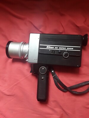 Nikon 8X Super Zoom Kamera ist eine Super 8 Filmkamera Made in Japan