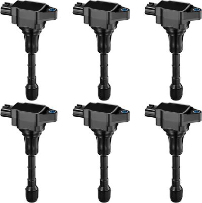 Set of 6 Ignition Coil OEM For Nissan 370Z Altima Maxima Infiniti V6 UF550 UF617