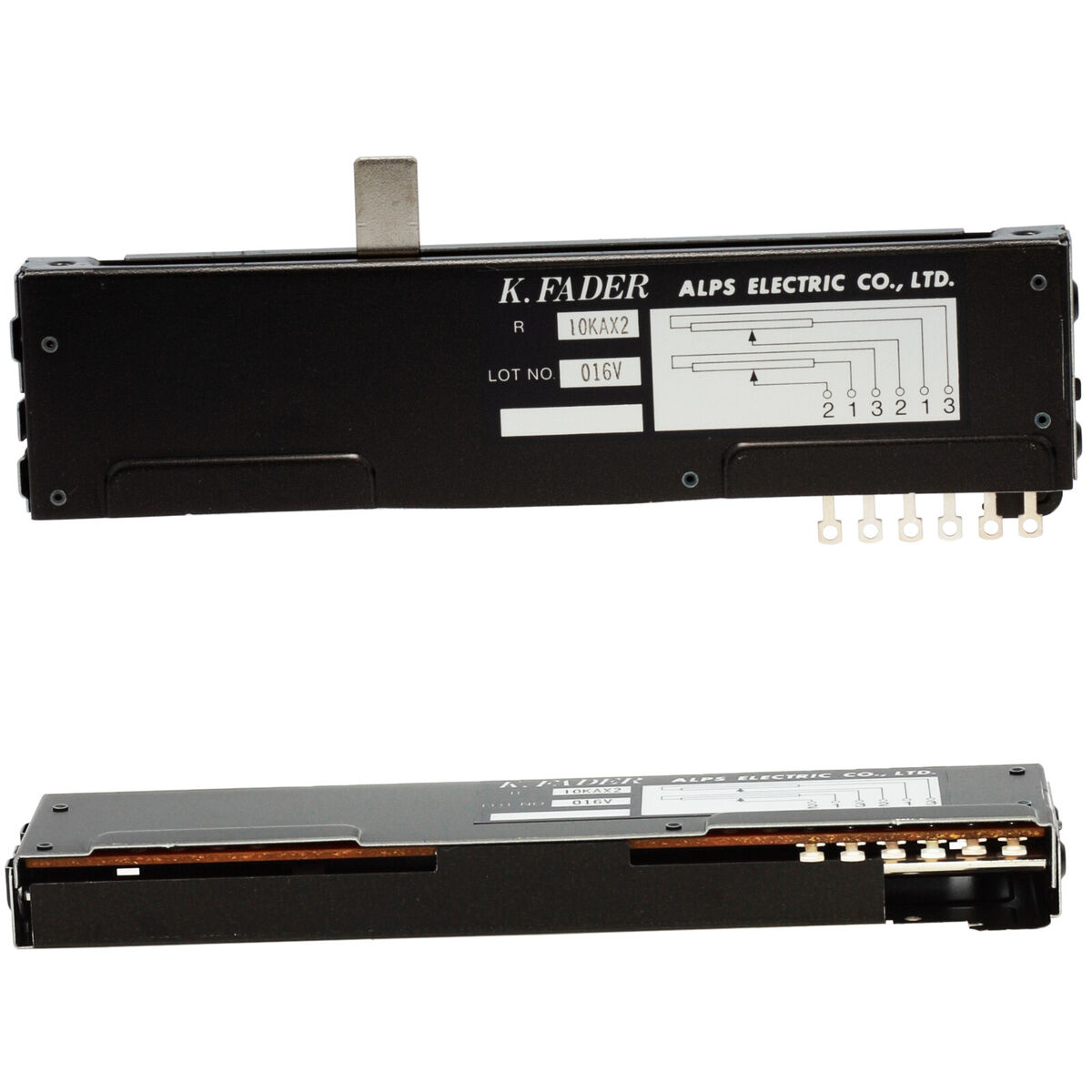 ALPS 10K slide potentiometer log K-Fader RSA0K12 K-Fader ALPS 10K slide potentiometer log K-Fader RSA0K12 K-Fader