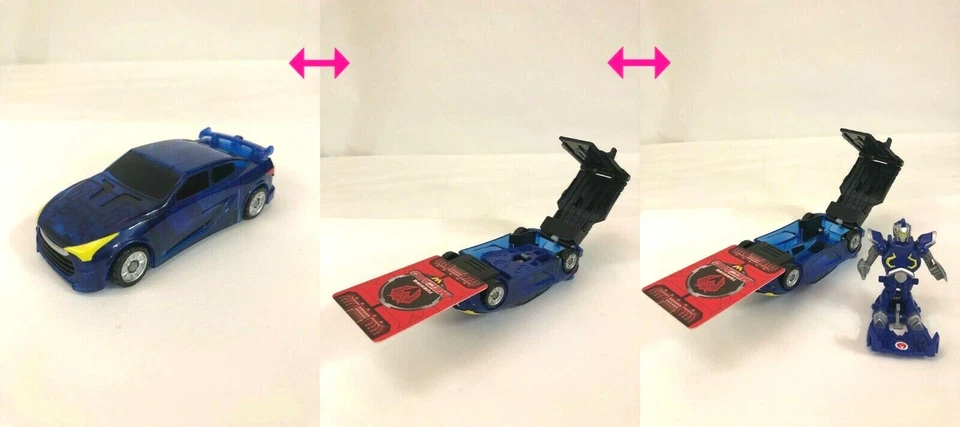 [TURNING MECARD] WING KNIGHT Transformable Car Toy Korea Figure+ 2card  - Image 3 of 4