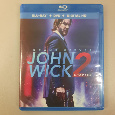 John Wick: Chapter 2  (Blu-ray / DVD , 2-Disc Set)