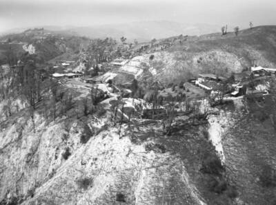 Hillside homes near Whittier Ca OLD PHOTO 3
