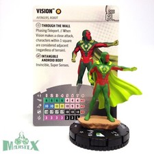 Heroclix - Vision 015 - Avengers 60th - Common W/ Card