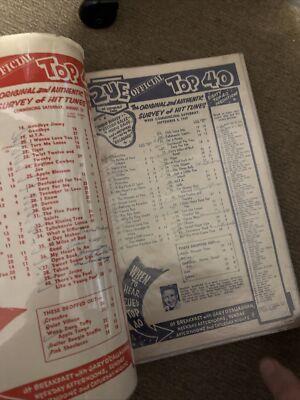 Original Old 2UE Sydney Australian Top 40 Music Charts 1958 - 1960