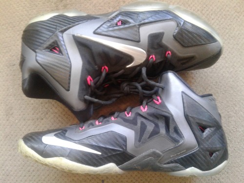 lebron 11 pink and grey