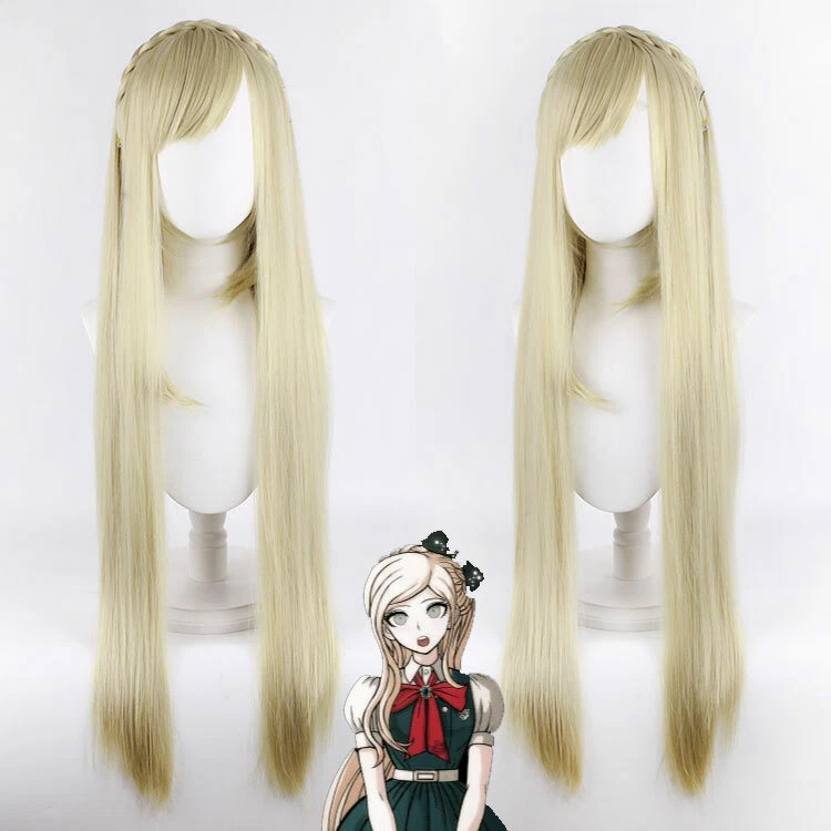 Danganronpa Sonia Nevermind Cosplay Gradient Wig hair Harajuku+Wig Cap Part  | eBay