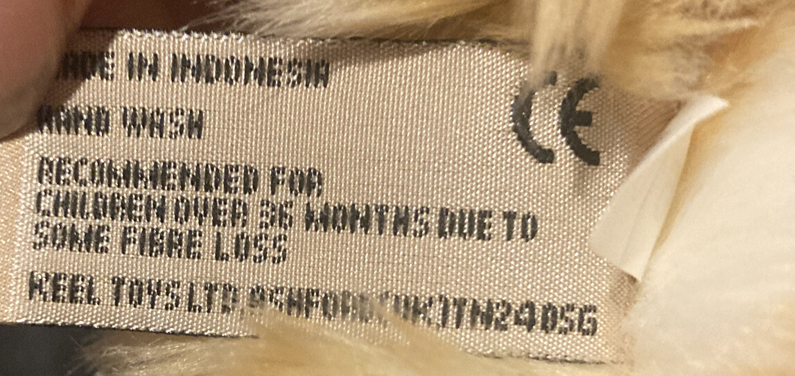 Keel Toys Tabatha Ginger Tabby Cat Blue Eyes Soft Plush Toy 26cm long