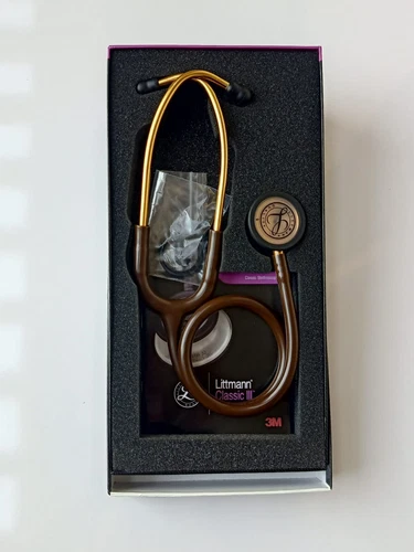 3M Littmann Classic III Stethoscope -  Chocolate Tube, Copper Finish - 5809